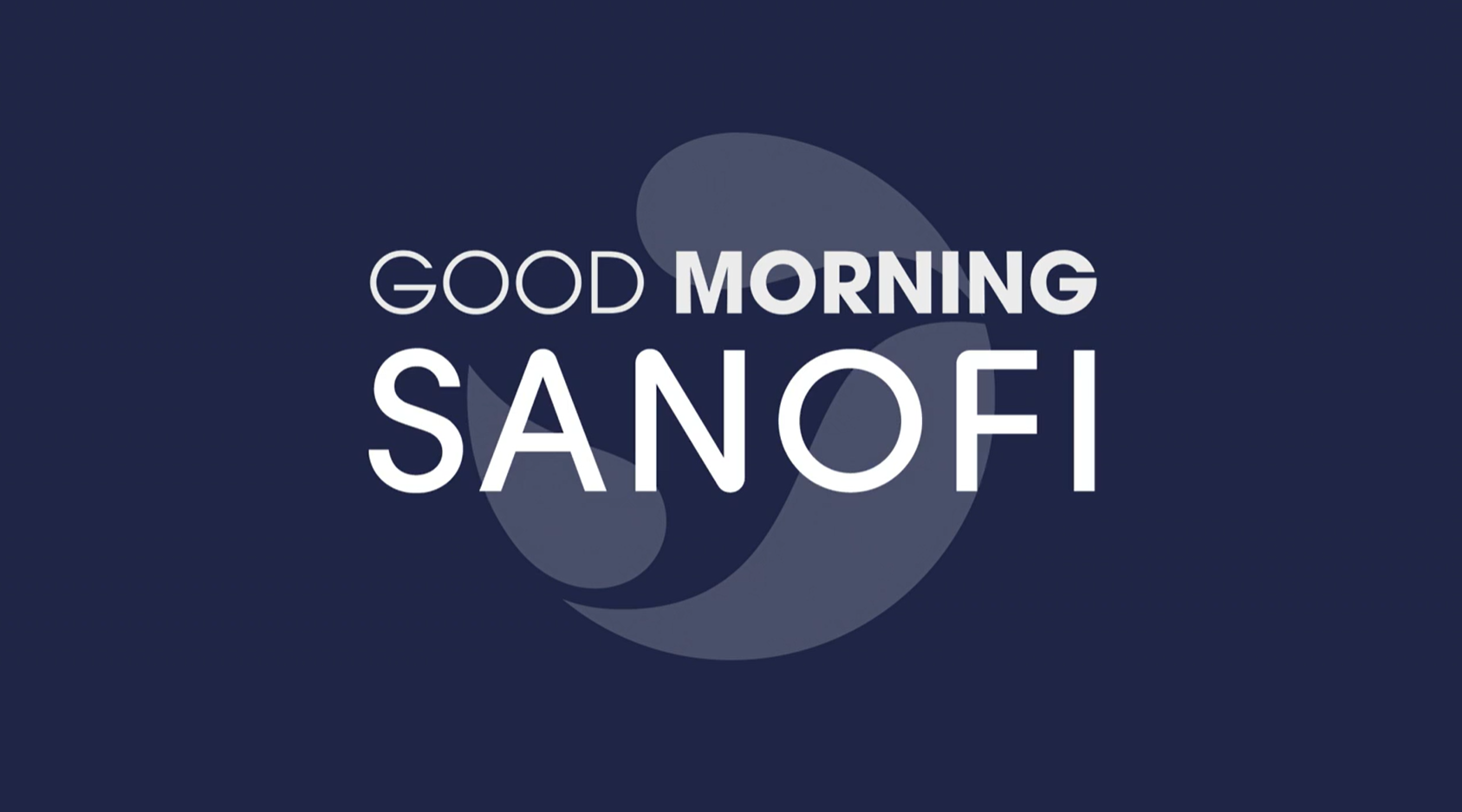 Logo du projet « Good Morning Sanofi »