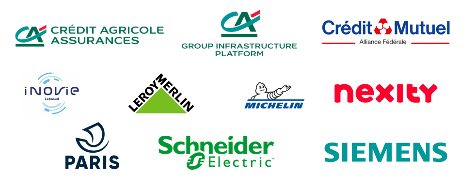 logos des dix organisations participantes 
