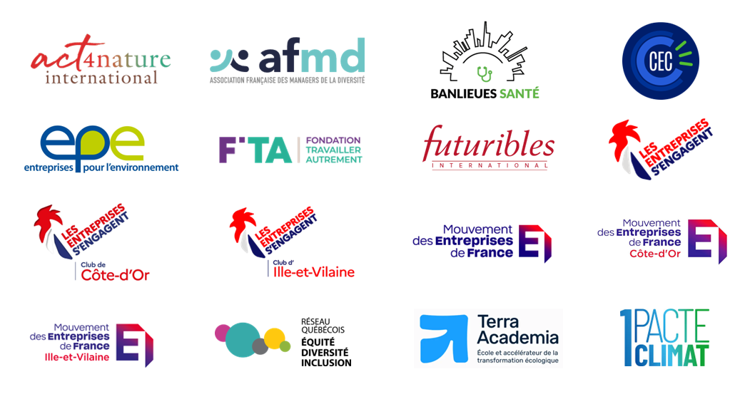 Grille des logos des partenaires de la SERI 2025.