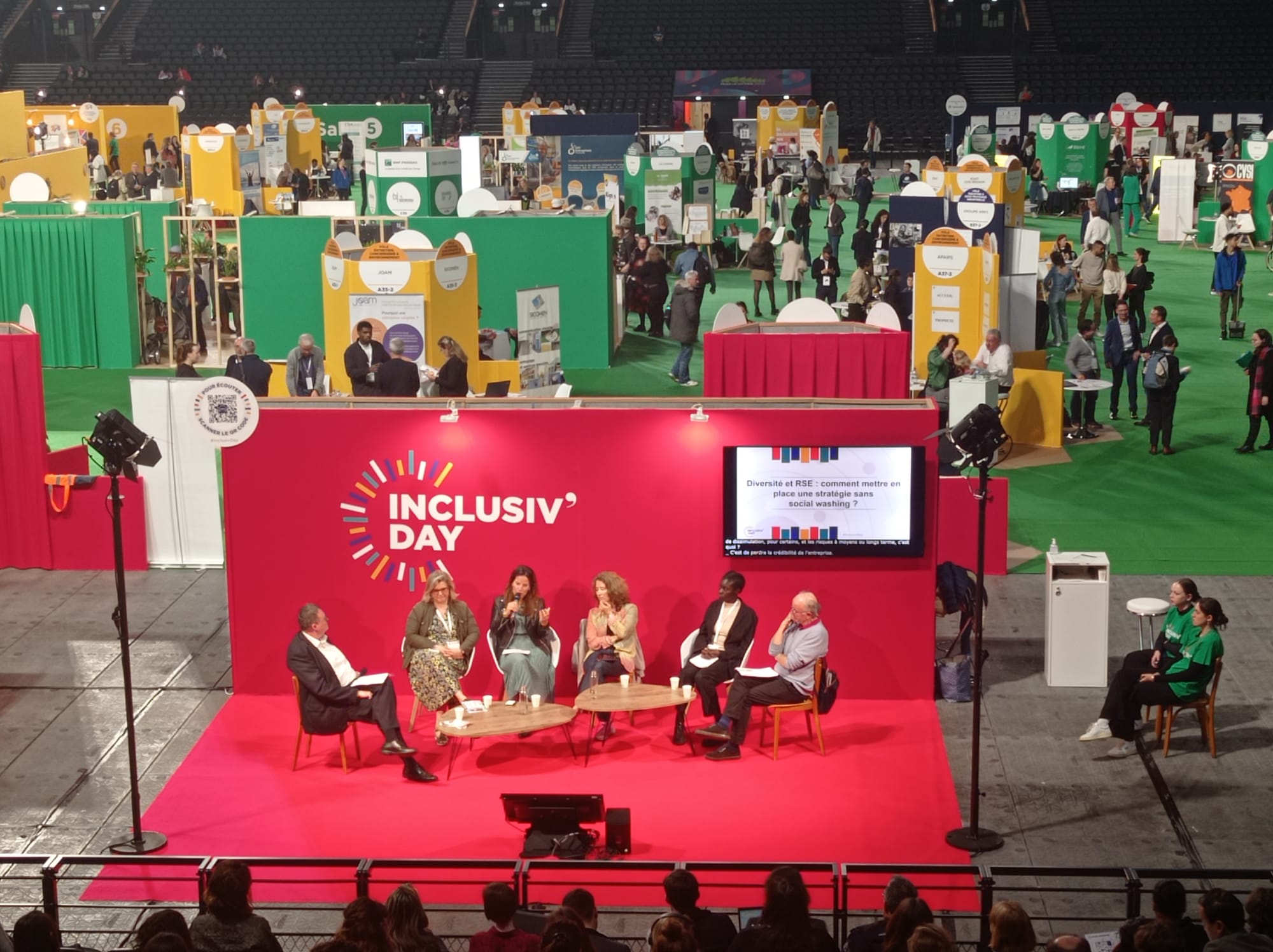 Photo de la table ronde Diversité et RSE : Comment mettre en place une stratégie sans social washing ?