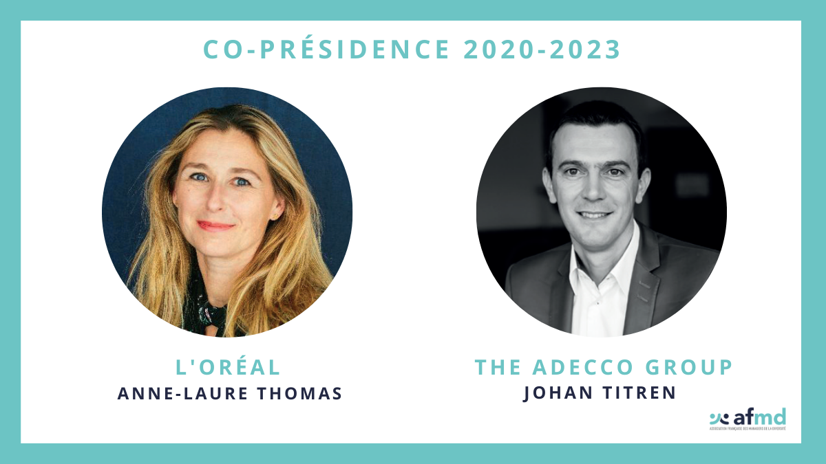co presidence AFMD 2020 2023 Anne-Laure Thomas et Johan Titren