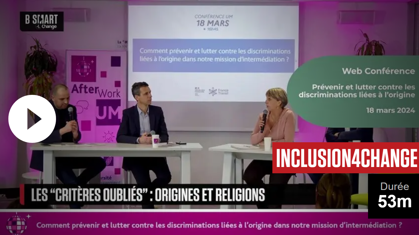 Inclusion4Change : Les "critères oubliés" : origines et religions