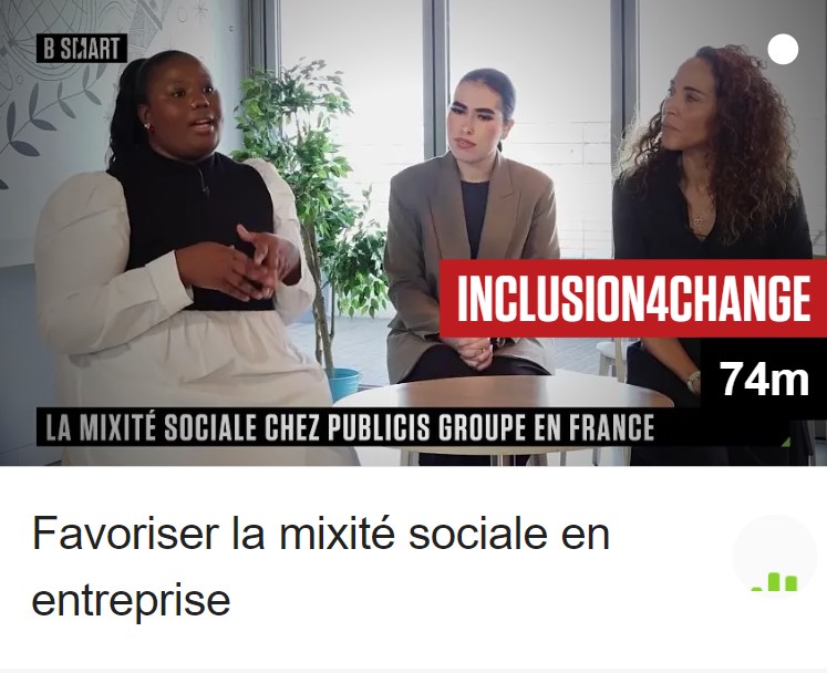 Inclusion4Change : Favoriser la mixité sociale des équipes Inclusion4Change : Favoriser la mixité sociale des équipes