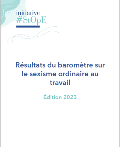 Résultats du baromètre sur le sexisme ordinaire au travail 2023 Résultats du baromètre sur le sexisme ordinaire au travail 2023